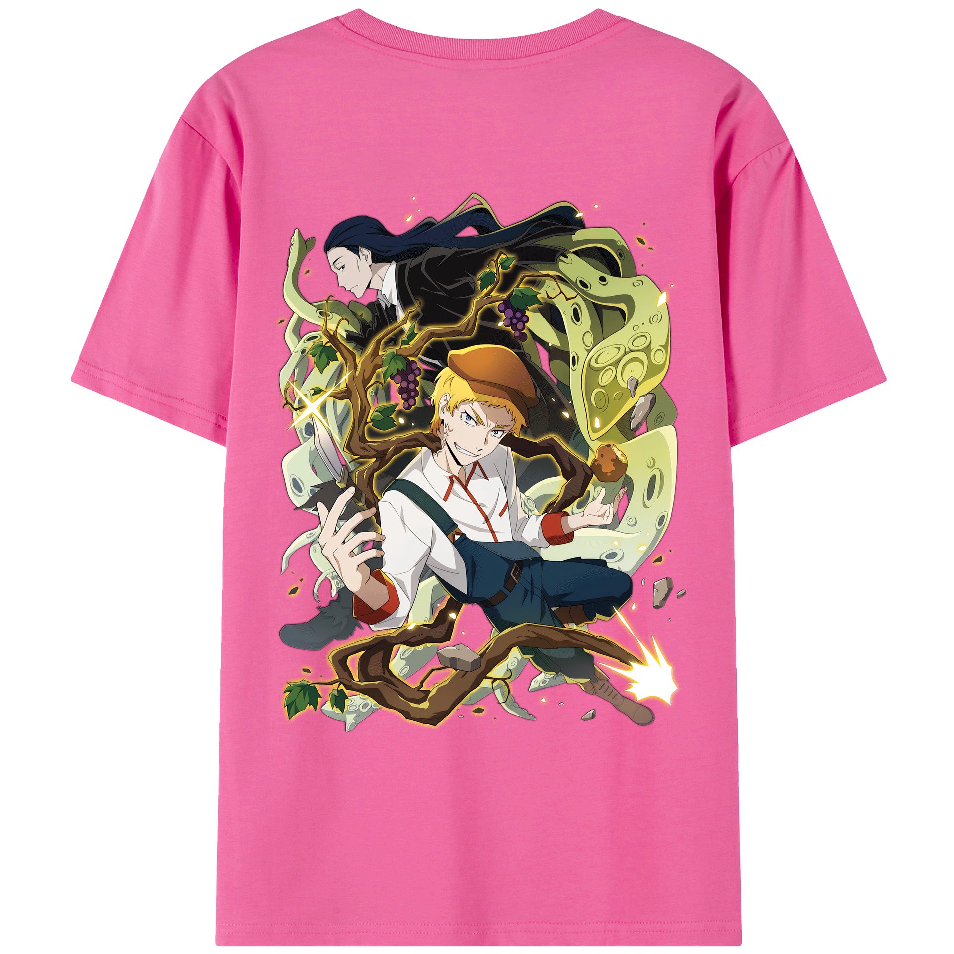 （画像用） 文豪ストレイドッグス Bungo Stray Dogs レディース半袖Tシャツ(バックプリント)